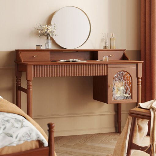 Ryan Dressing Table, Cherry Wood - Image 2