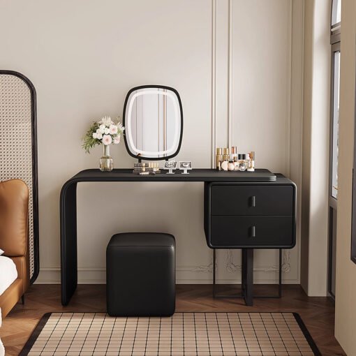 Rivera Dressing Table, Brown, More Colours Available - Image 11