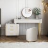 Devorit Dressing Table, White