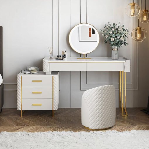 Devorit Dressing Table, White