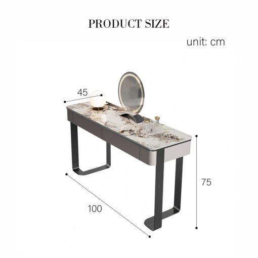 Napier Dressing Table With LED Mirror - Image 7