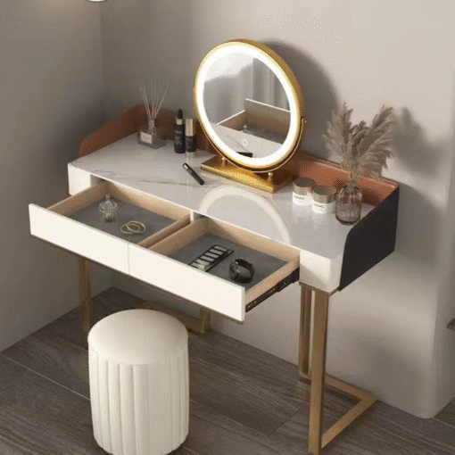 Denver Dressing Table, With Mirror - Image 2