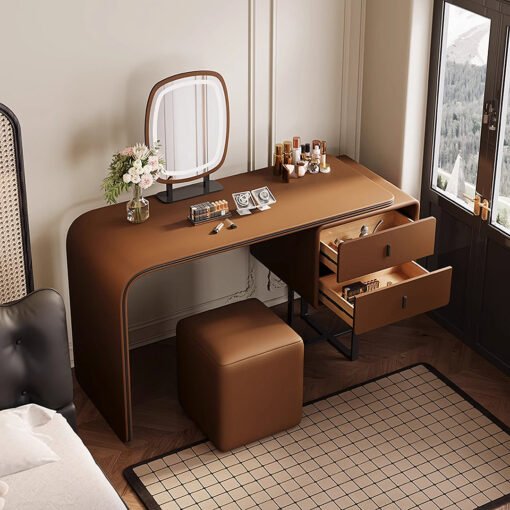 Rivera Dressing Table, Brown, More Colours Available - Image 3