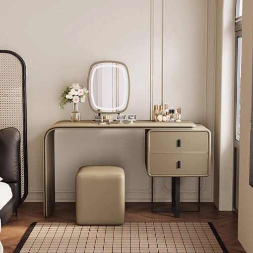 Rivera Dressing Table, Brown, More Colours Available - Image 10