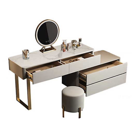 Hastings Corner Dressing Table With Sideboard & Mirror - Image 4