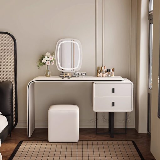 Rivera Dressing Table, Brown, More Colours Available - Image 7