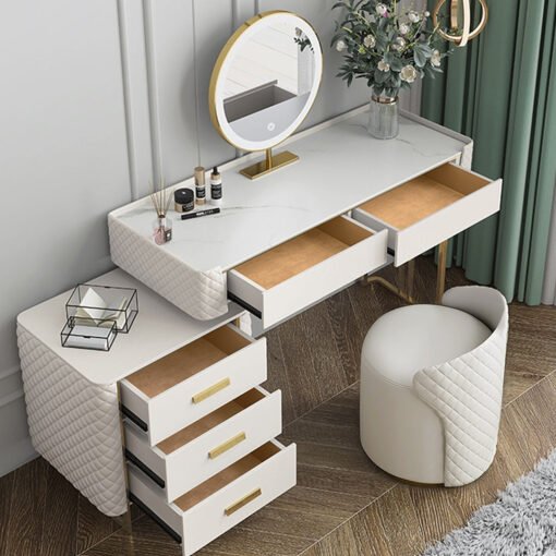 Devorit Dressing Table, White - Image 4