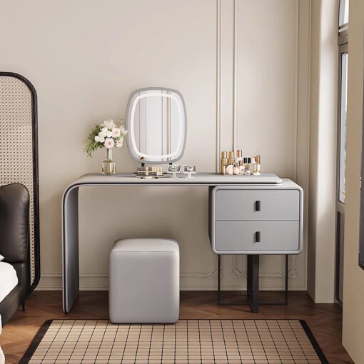 Rivera Dressing Table, Brown, More Colours Available - Image 9