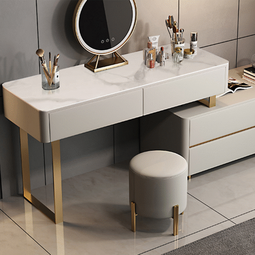 Hastings Corner Dressing Table With Sideboard & Mirror - Image 8