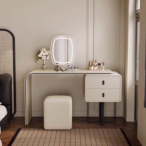 Rivera Dressing Table, Brown, More Colours Available - Image 8