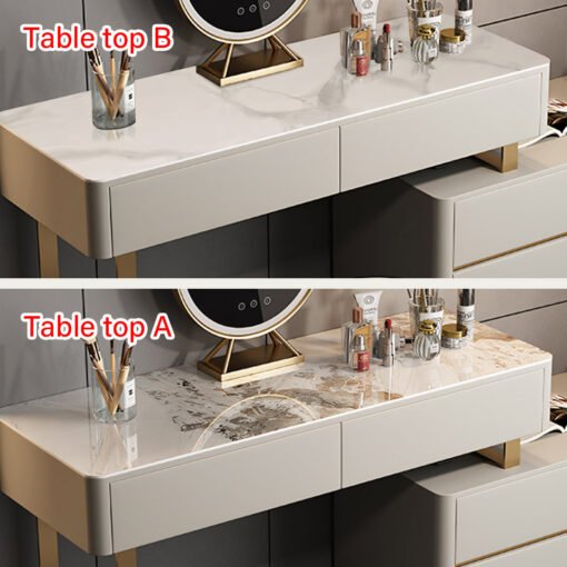 Hastings Corner Dressing Table With Sideboard & Mirror - Image 6