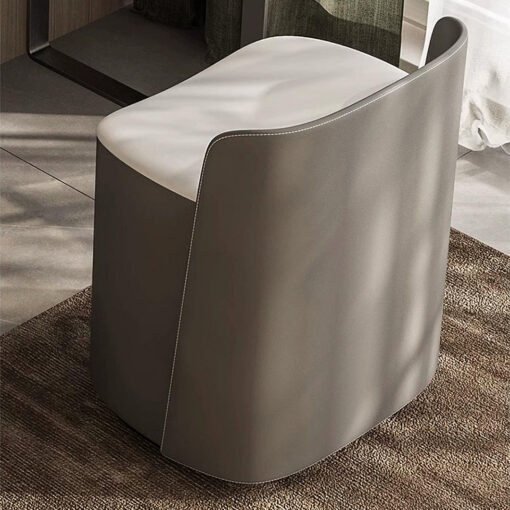 Hall Dressing Table  With LED Mirror, Grey - Image 9