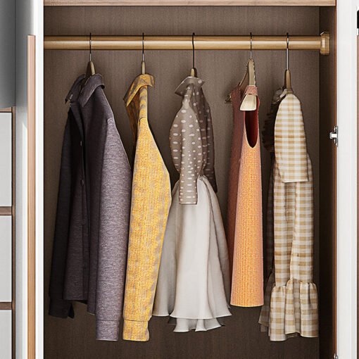 Bianchi Corner Wardrobe, L Shape Wardrobe With Dressing Table - Image 7